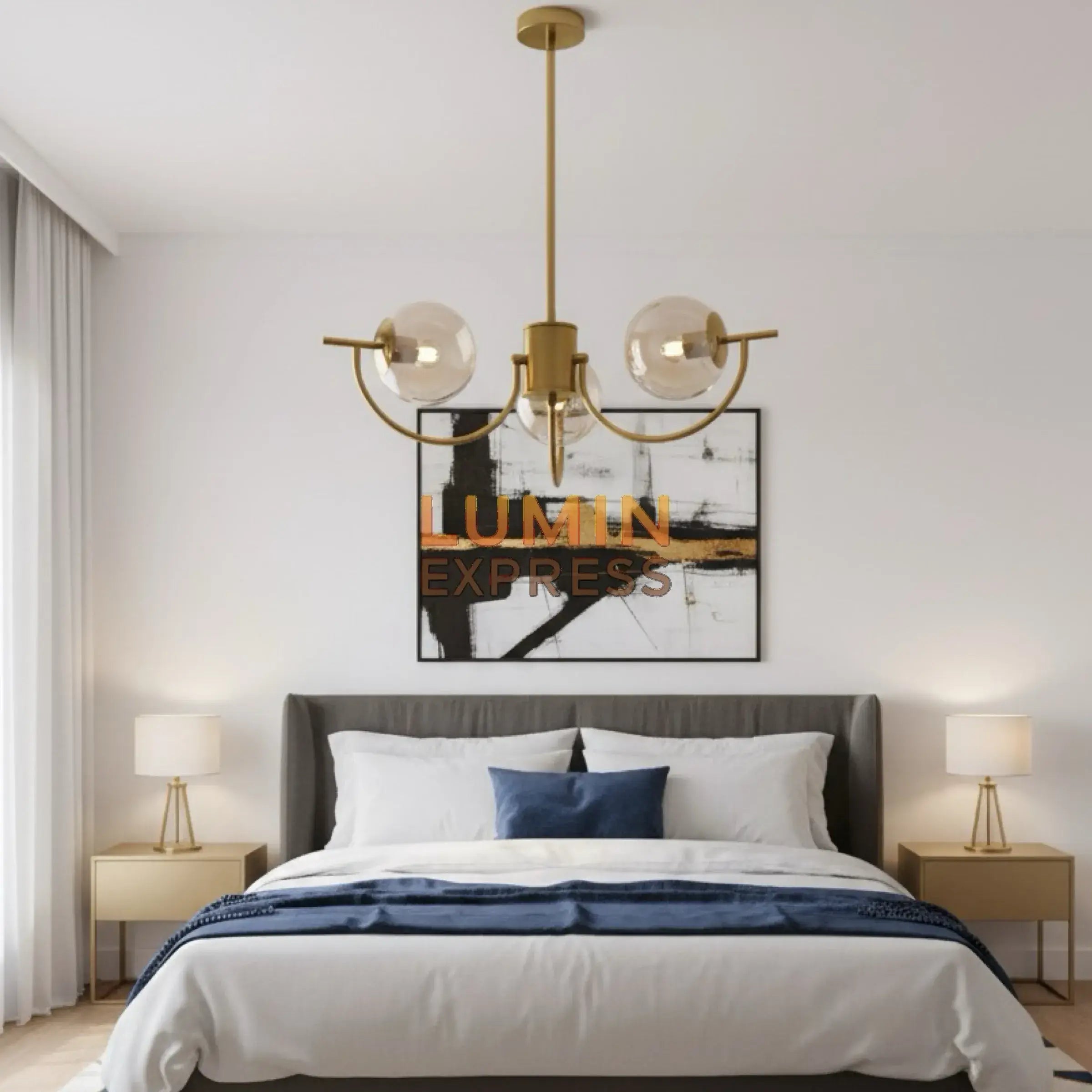 Lustre TRILOGY Ambre