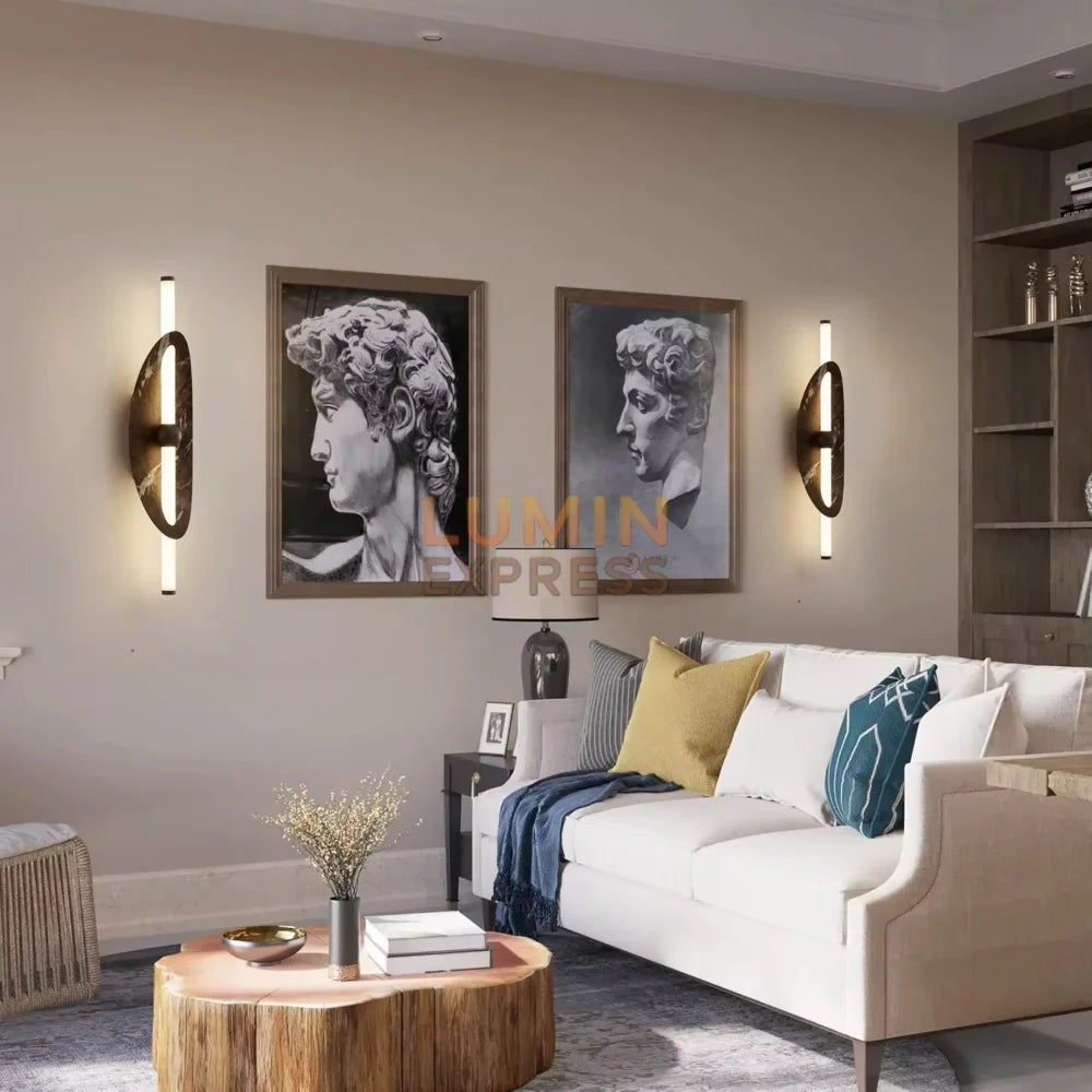 Applique murale CANDY Effet Marbre