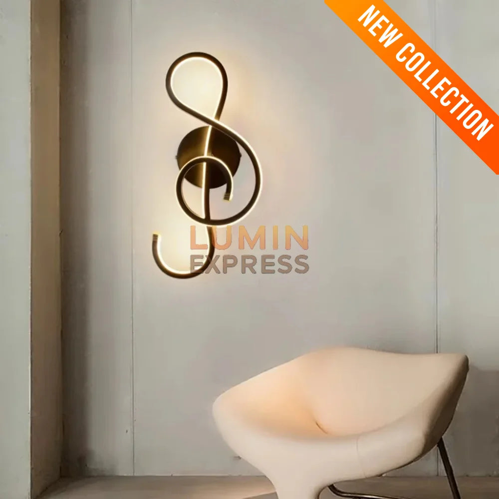 Applique murale MELODY Black