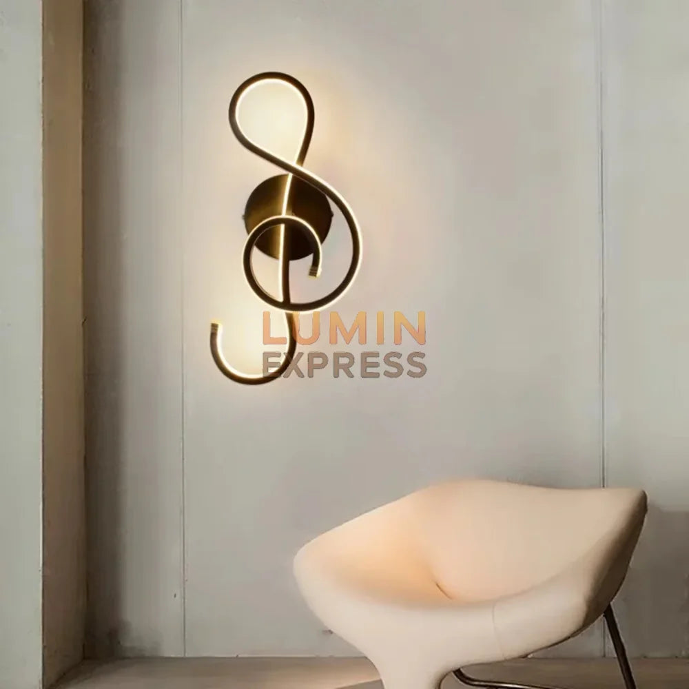 Applique murale MELODY Black