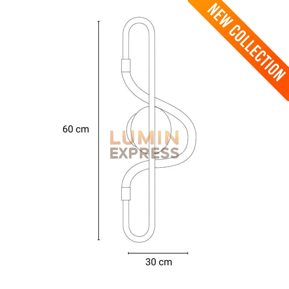 Applique murale LINTON 60cm