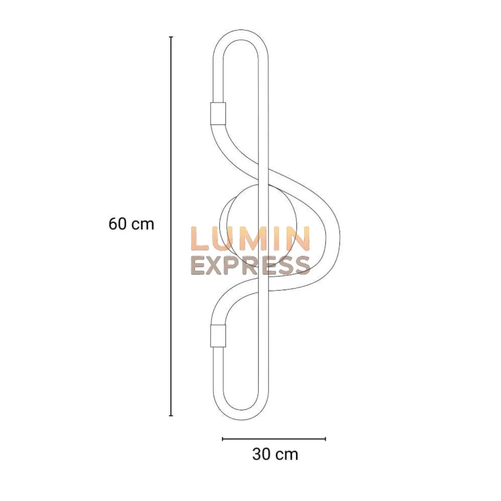 Applique murale LINTON 60cm