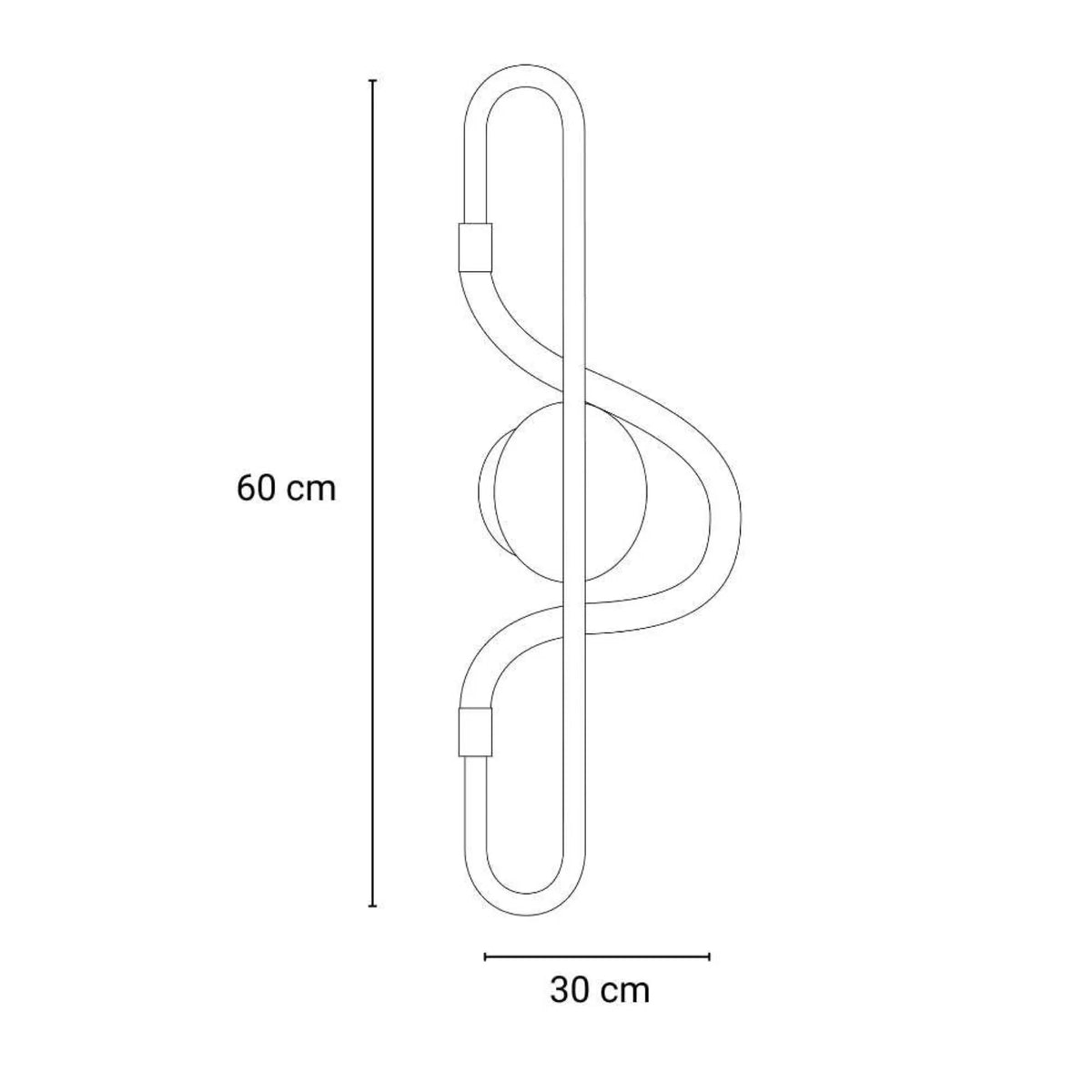 Applique murale LINTON 60cm