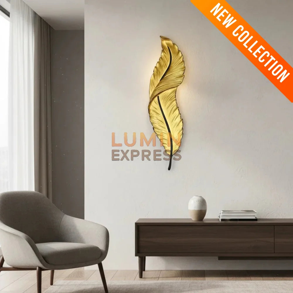 Applique murale CRISTINA Gold 90cm