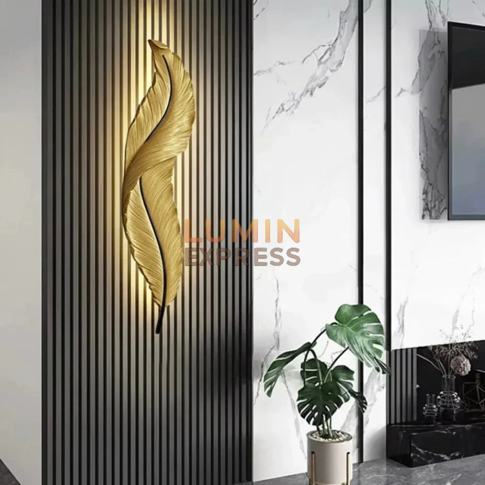 Applique murale CRISTINA Gold 90cm