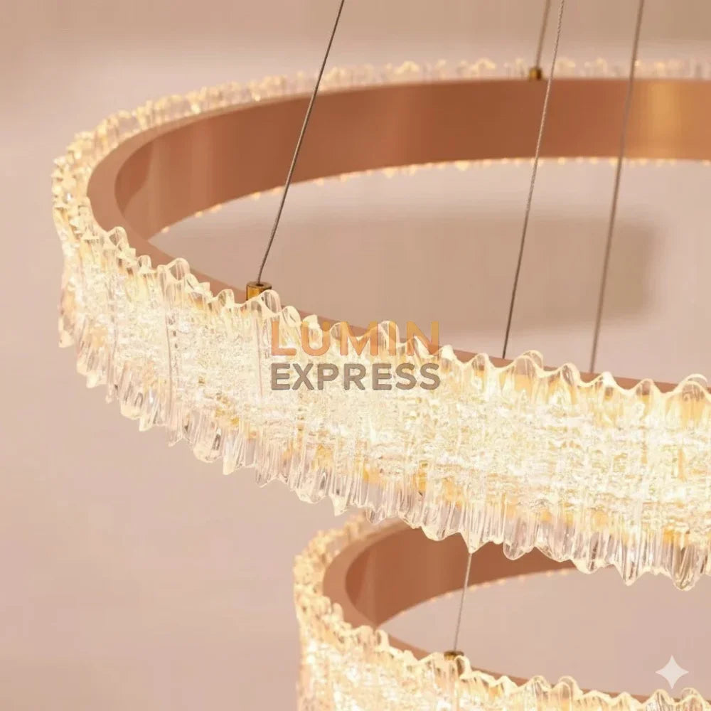 Suspension BILBAO DUO Pale Gold