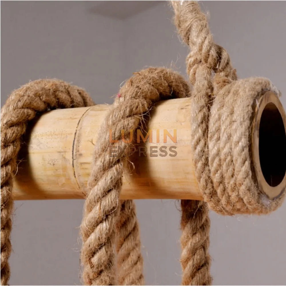 Suspension plafond REYNA Bambou style scandinave et bohème