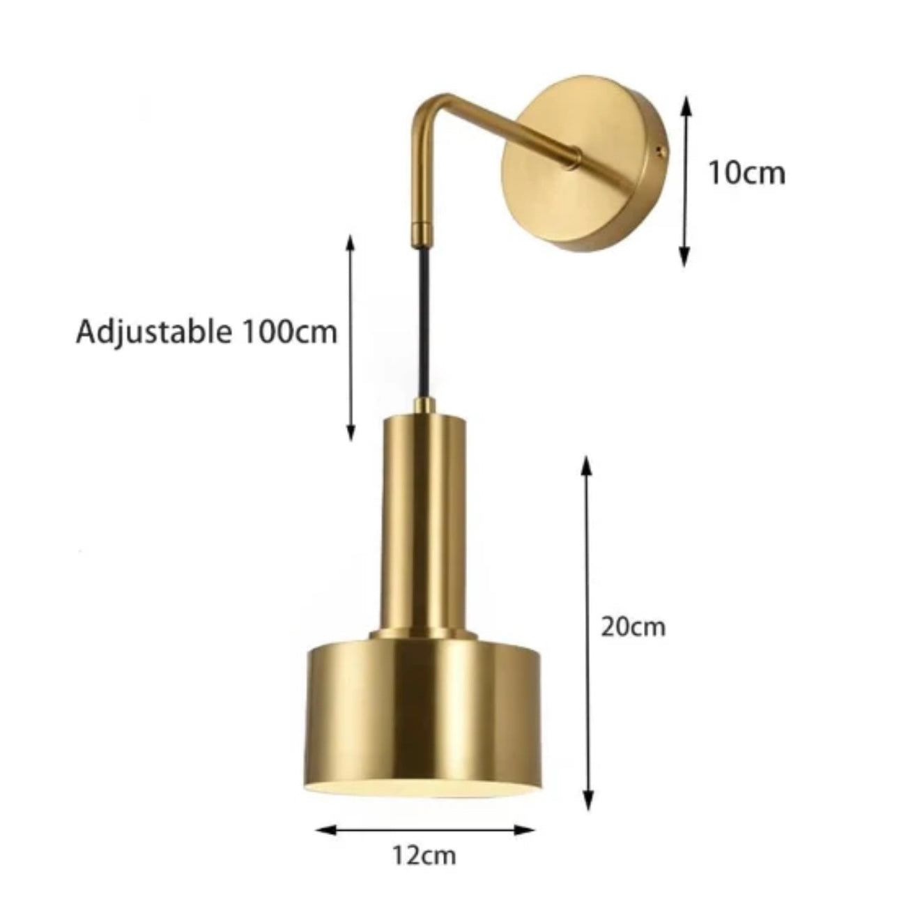 Applique murale FLIPO Gold