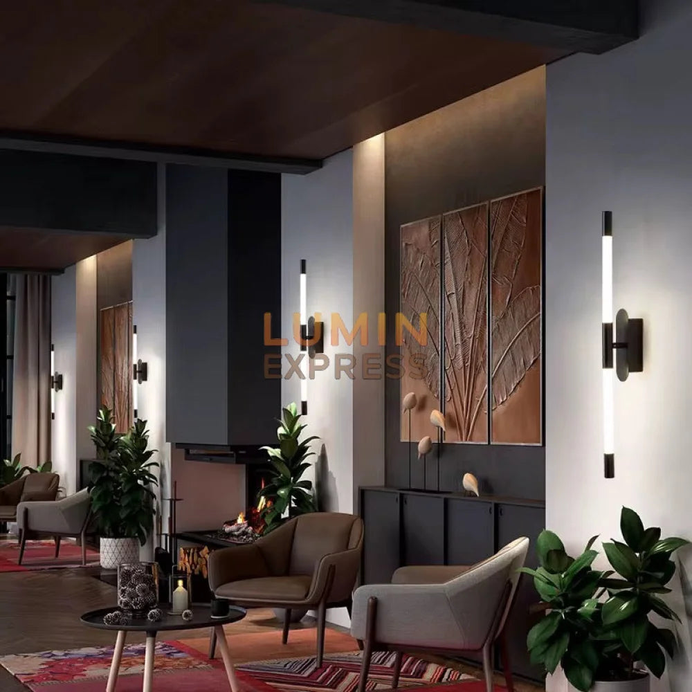 Luminaire BELMOND Black LED – Tendance déco salon Maroc