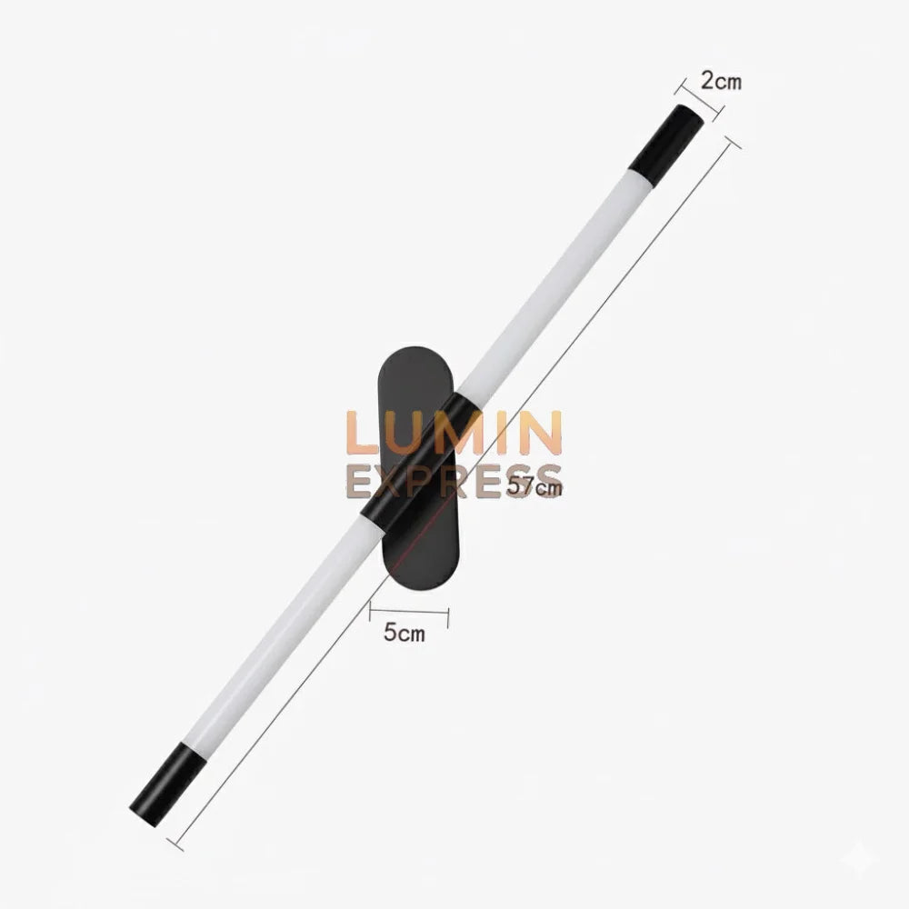 Applique murale BELMOND Black 4000K – Tendance Bricoma Maroc