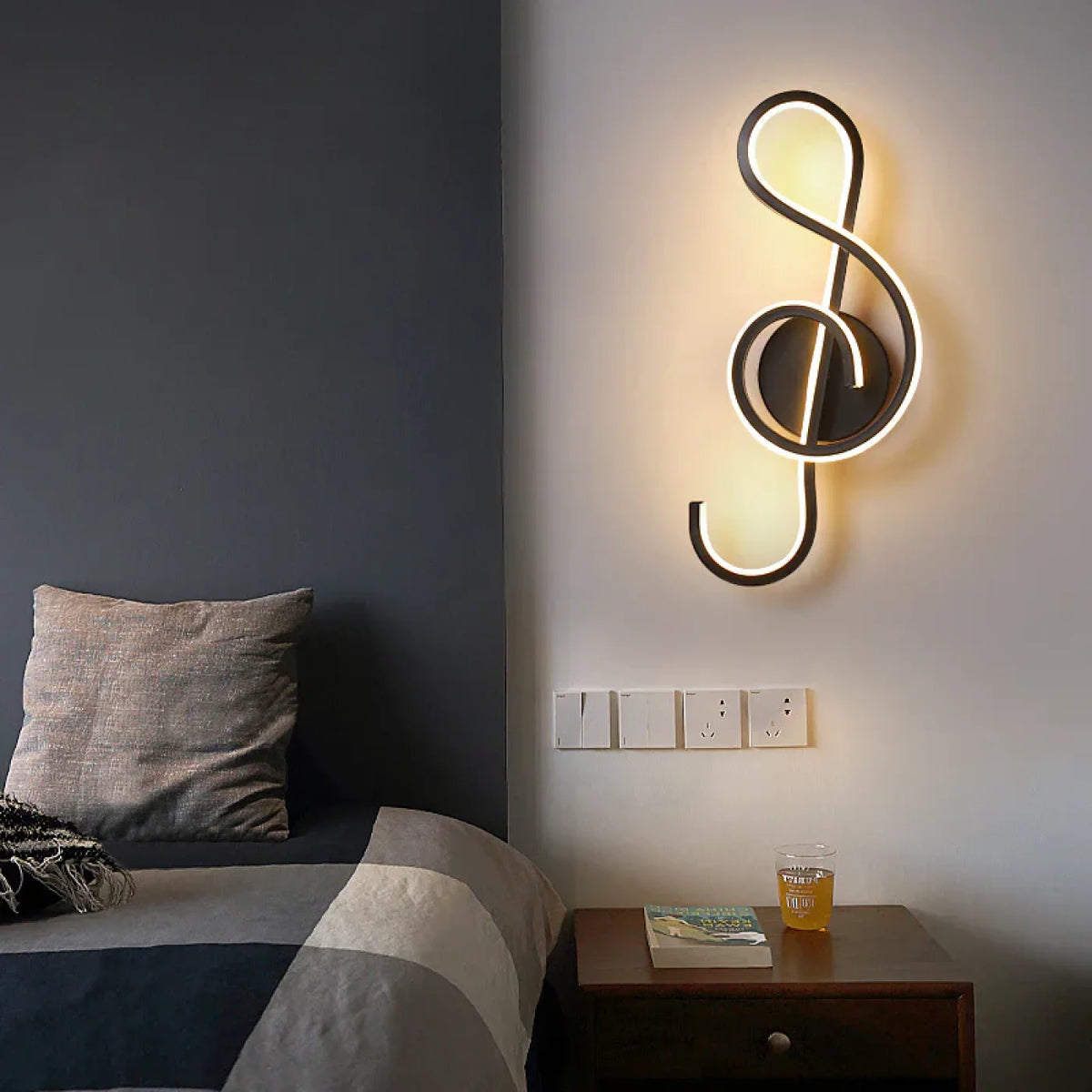 Applique murale design moderne pour chambre a coucher