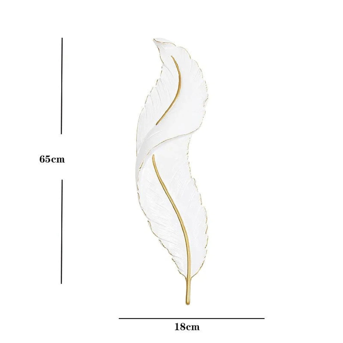 Applique CRISTINA White en couloir, lumière 4000K, décoration intérieure moderne au Maroc