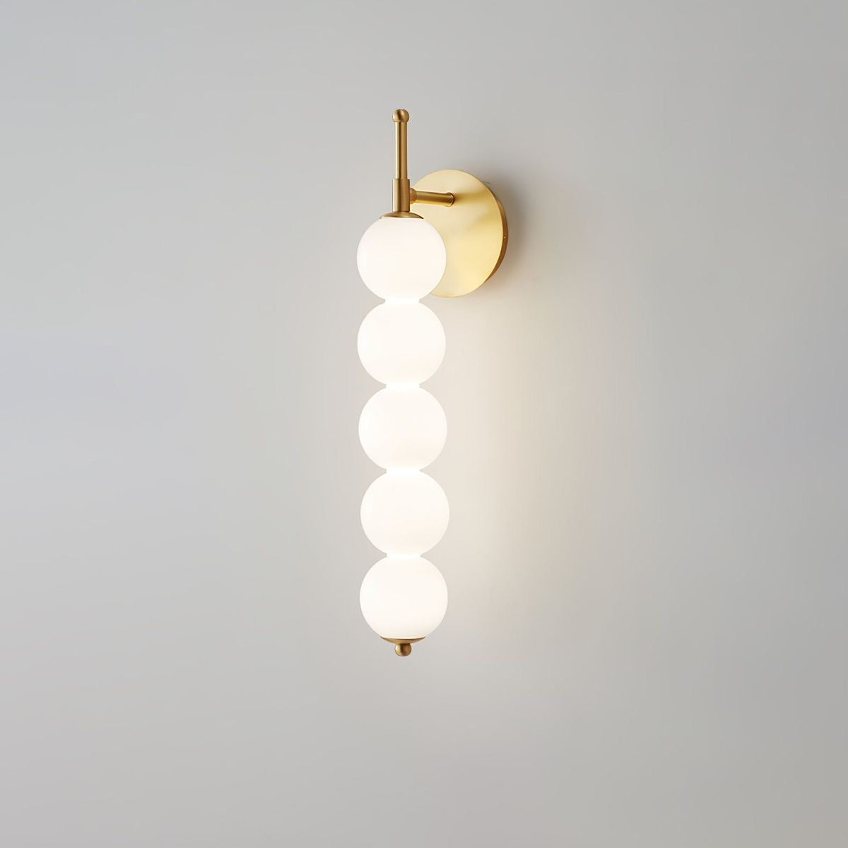 Luminaire mural doré DAVILA Gold avec LED intégrée 3 couleurs