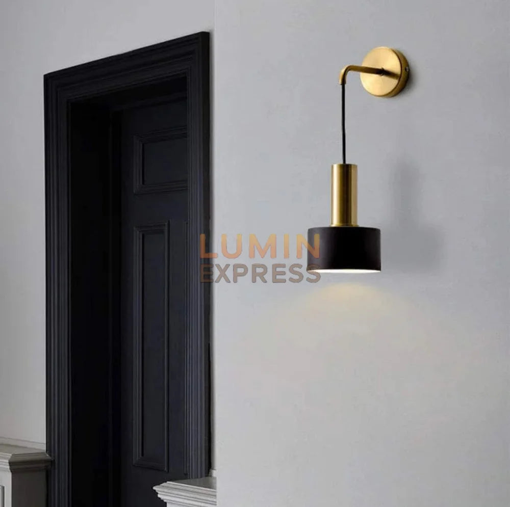 Applique murale FLIPO Black-Gold