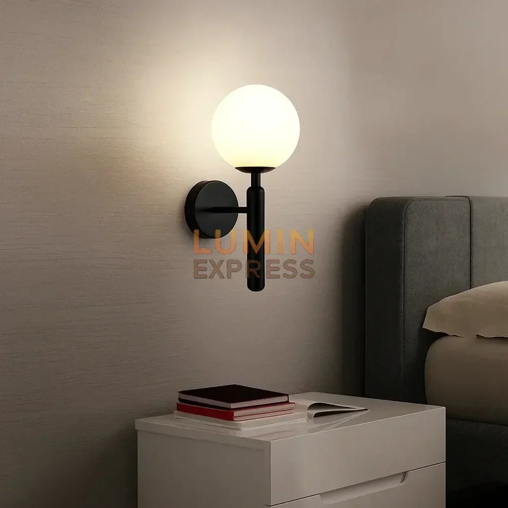 Applique murale ISADORA Black – luminaire mural noir design moderne