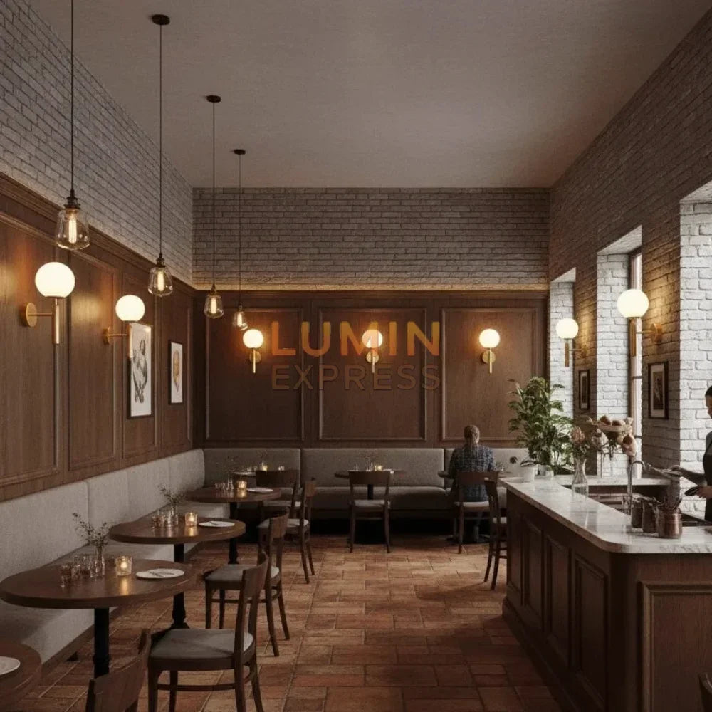 Applique ISADORA Gold – luminaire mural élégant pour cafe restaurant