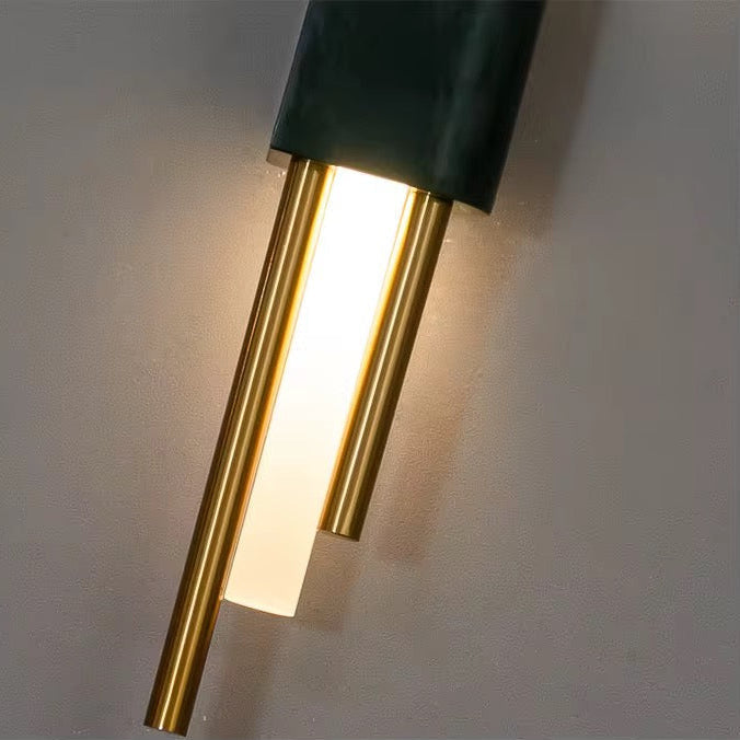 Applique murale premium marbre vert bouteille – Luminexpress – Éclairage d’ambiance Maroc