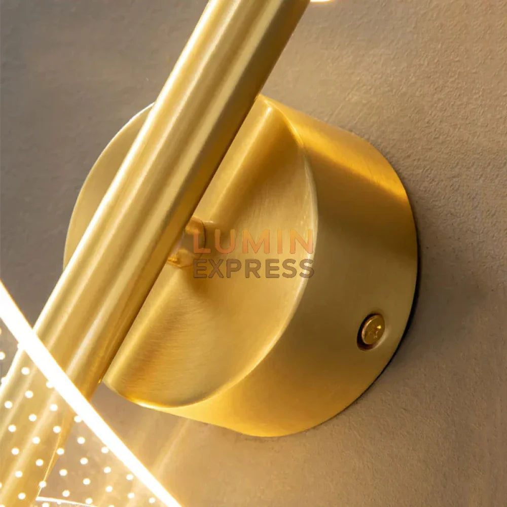 Applique murale TWISTER Gold