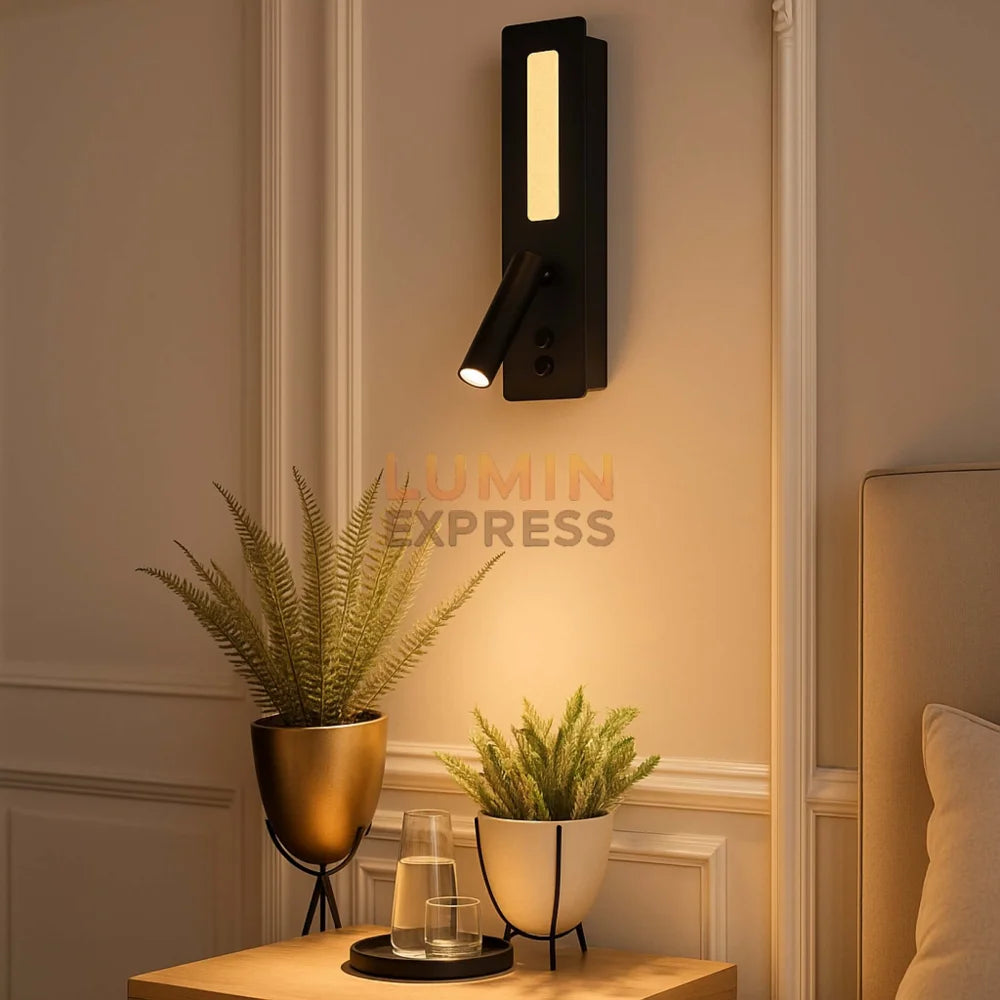 Applique murale Liseuse ORION Black