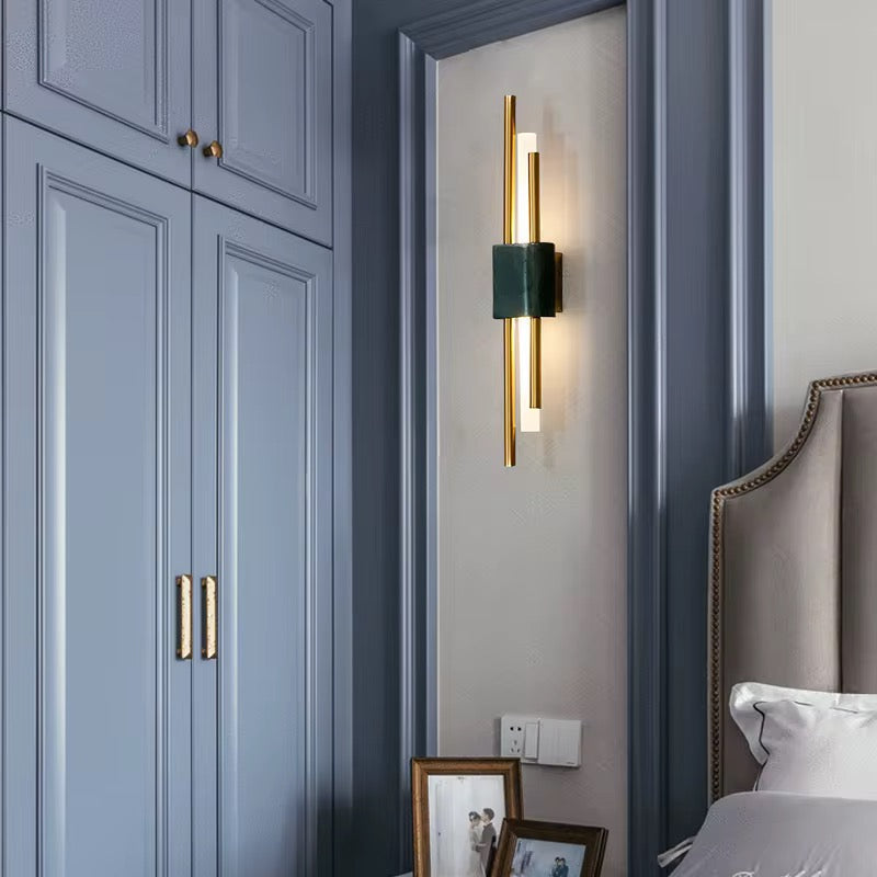 Applique murale LED marbre vert pour tête de lit – Luminexpress – Luminaire intérieur Maroc