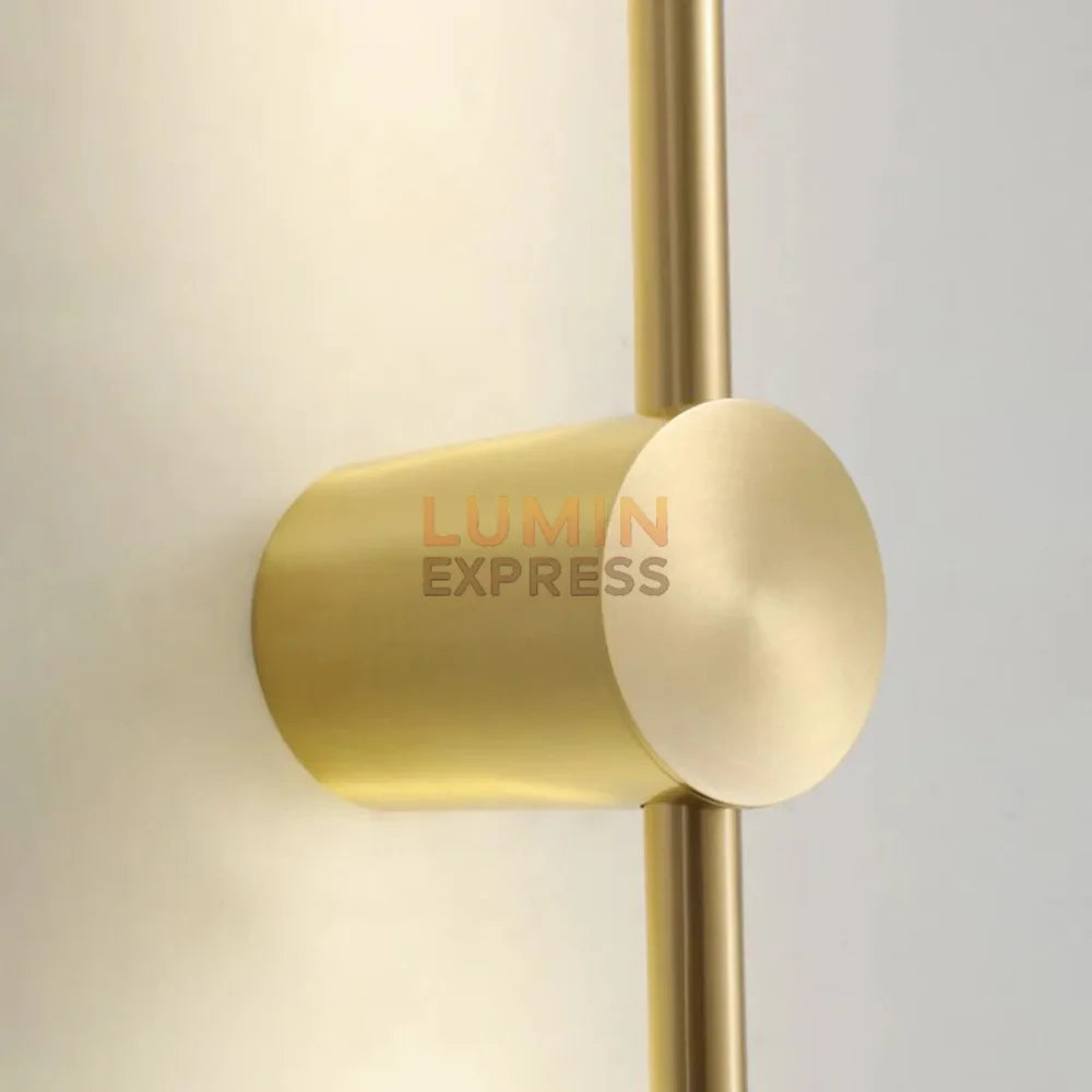 Applique VERTIGO Gold 80 cm – Luminaire mural moderne finition laiton doré au Maroc