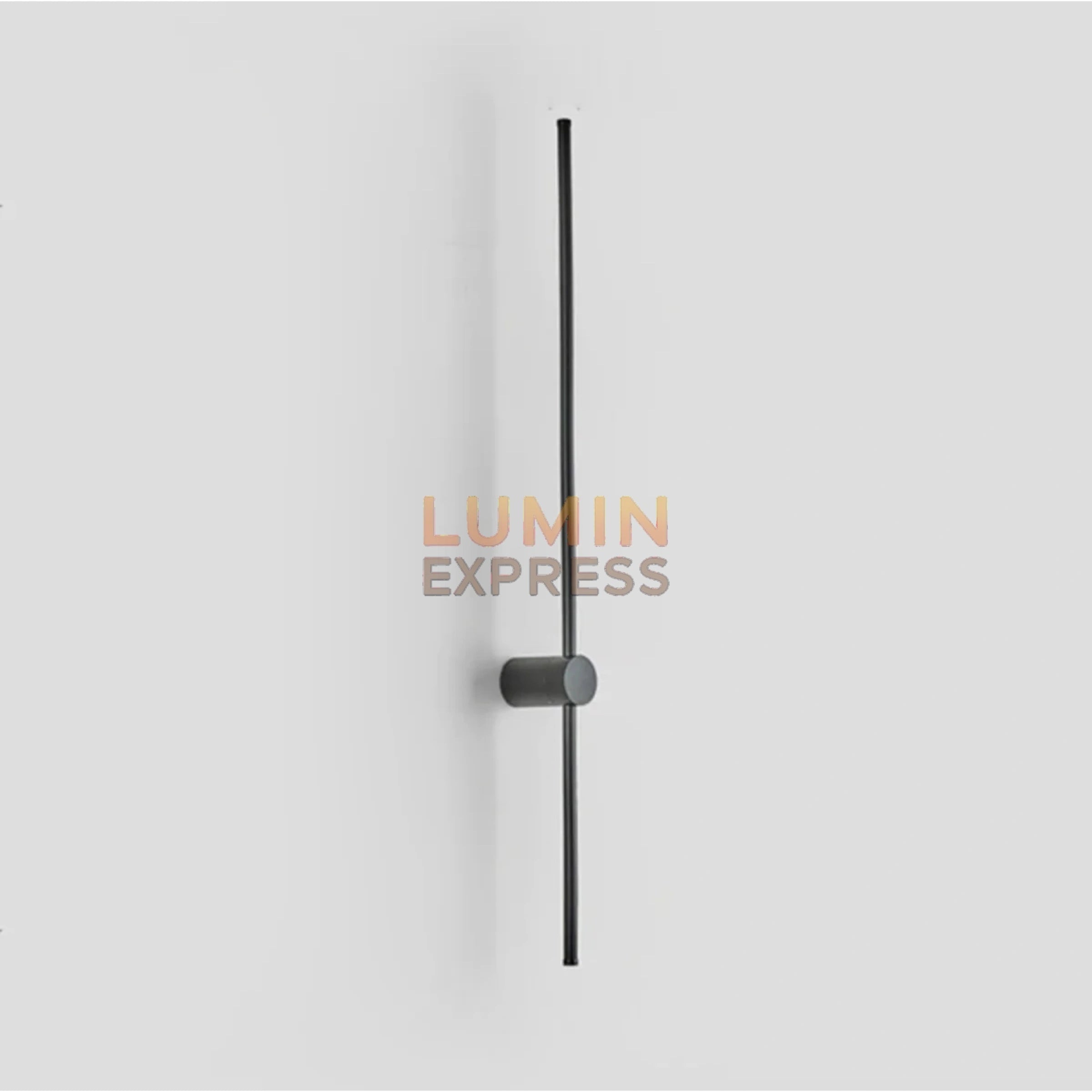 Applique murale VERTIGO Black 80 cm – Luminaire mural design et moderne en noir pour maison Maroc