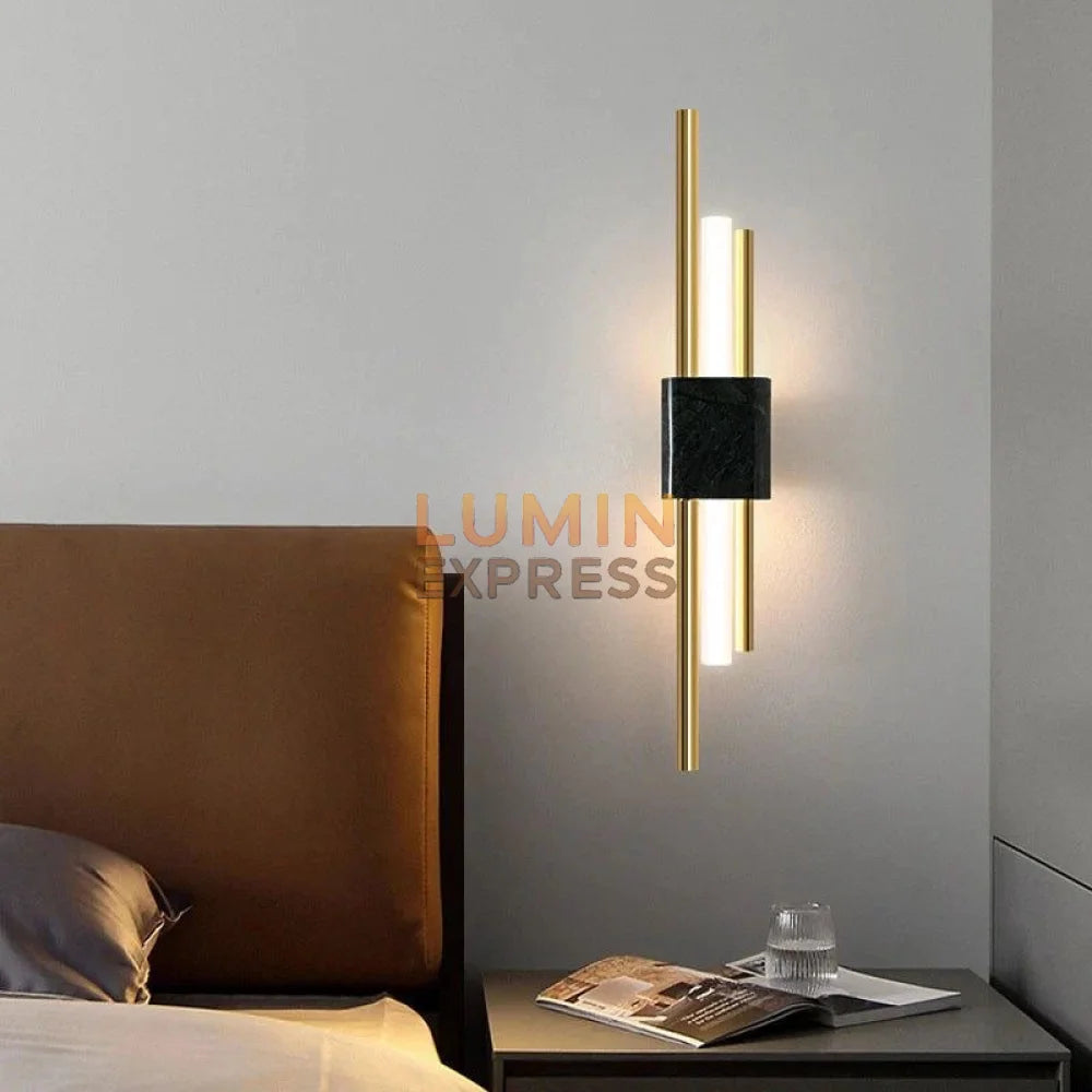 Applique murale VERDUN marbre noir – luminaire design Luminexpress – luminaire Maroc