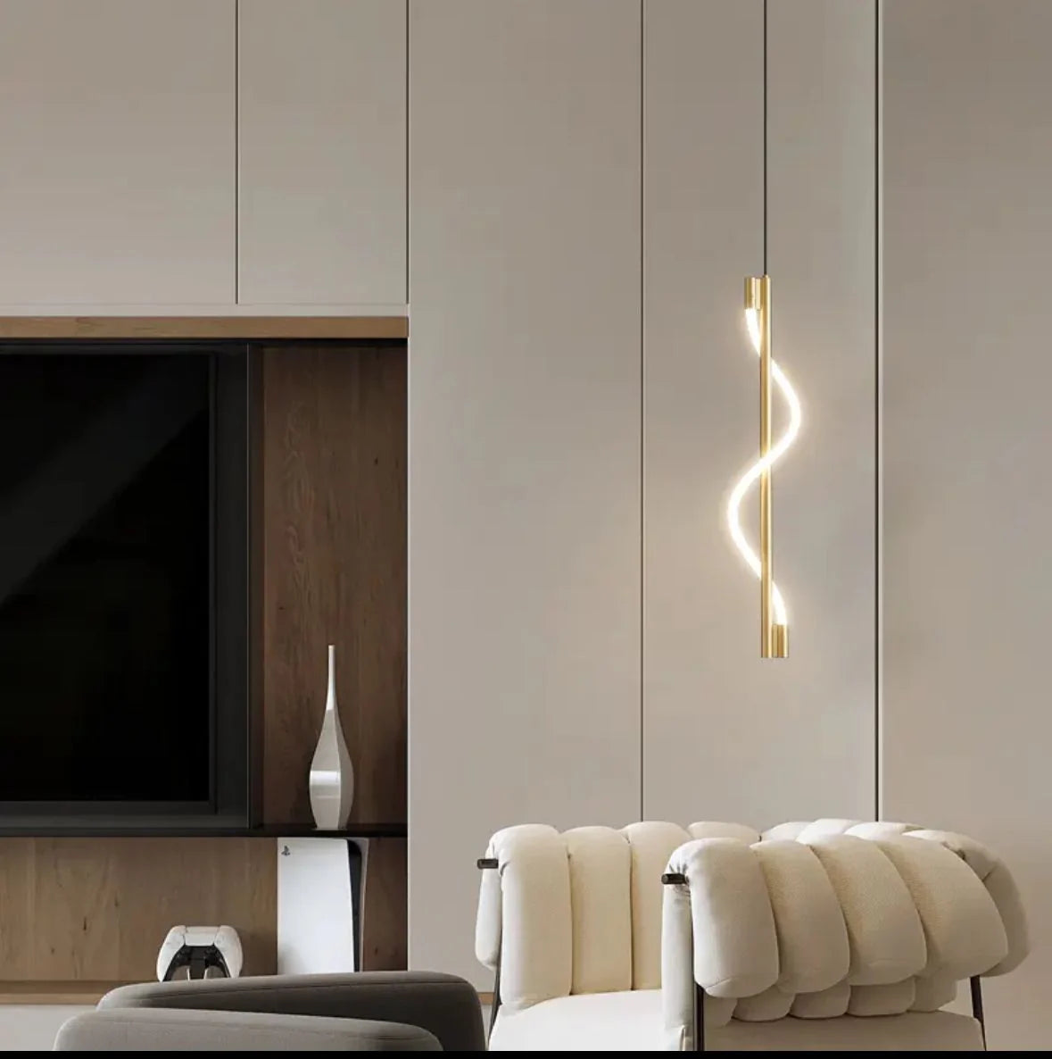 Suspension WINDY Gold