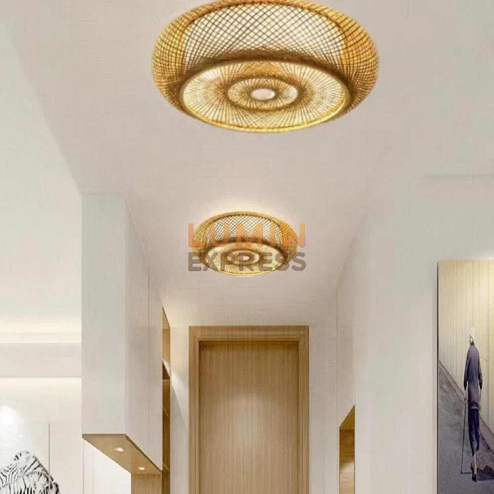 Plafonnier TAKA en Bambou