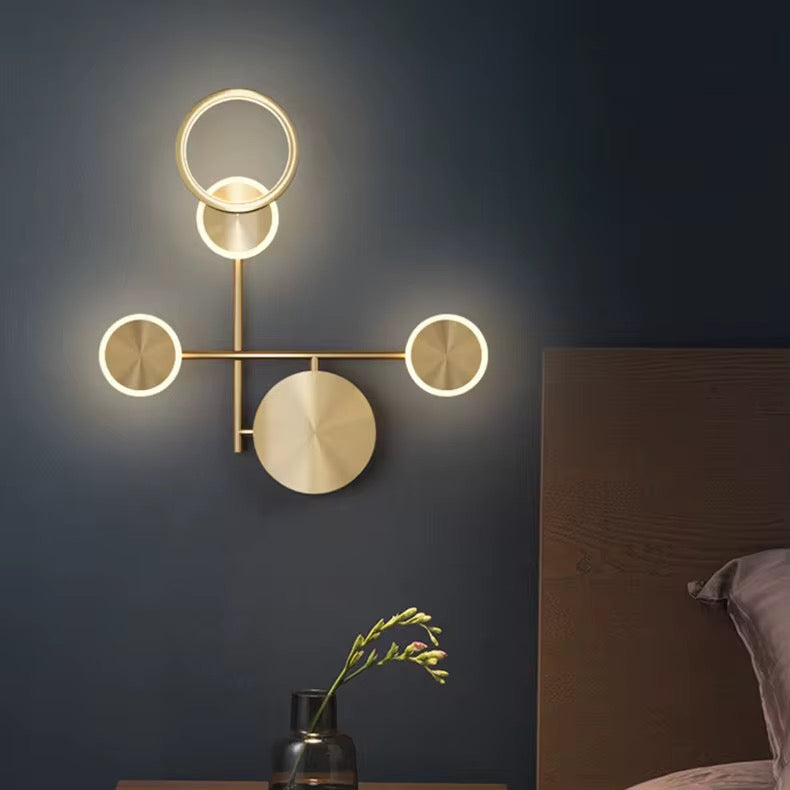 Applique murale EKKO Gold