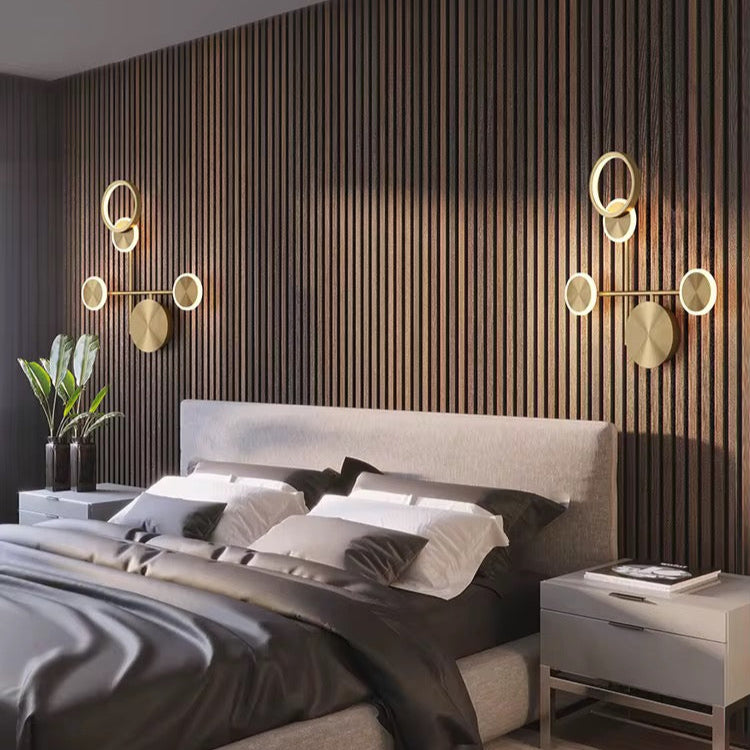 Applique murale EKKO Gold