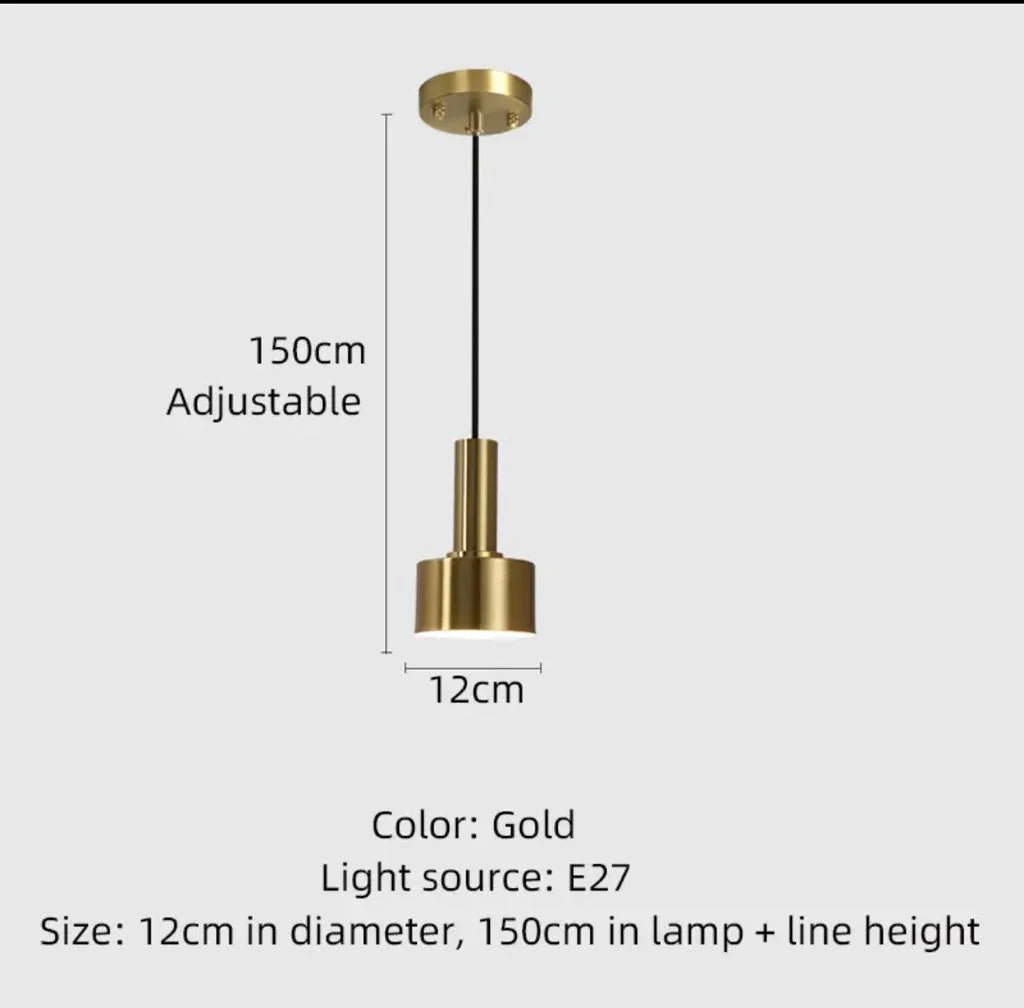 Suspension MERY Gold