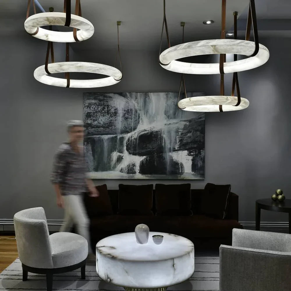 Lustre ARENA en marbre