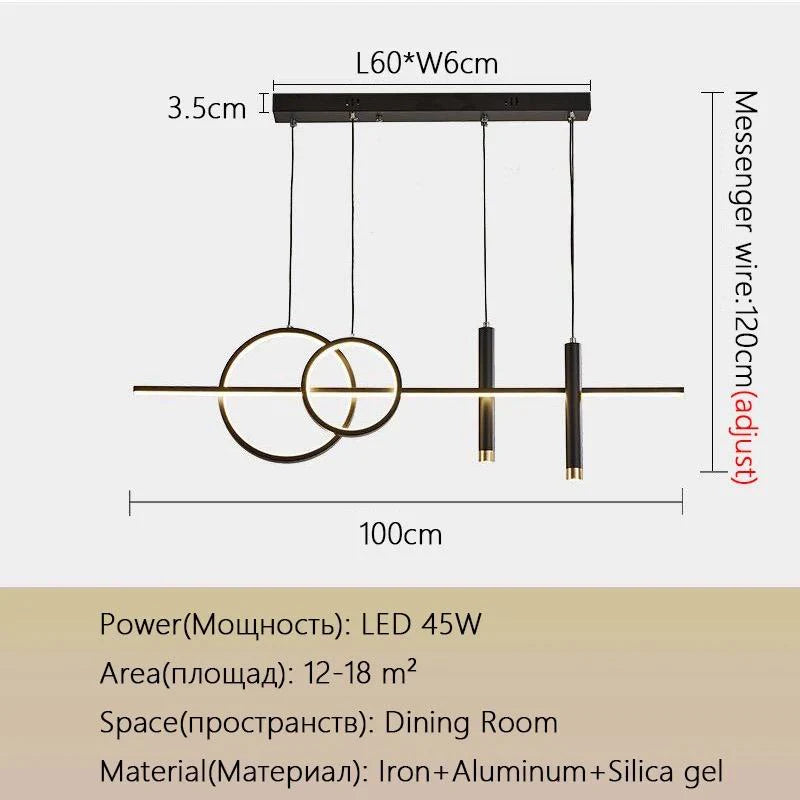 Suspension SILVA Black