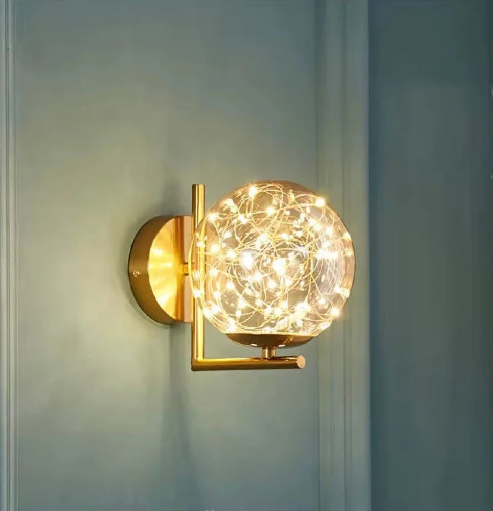 Applique murale LEVIS Gold