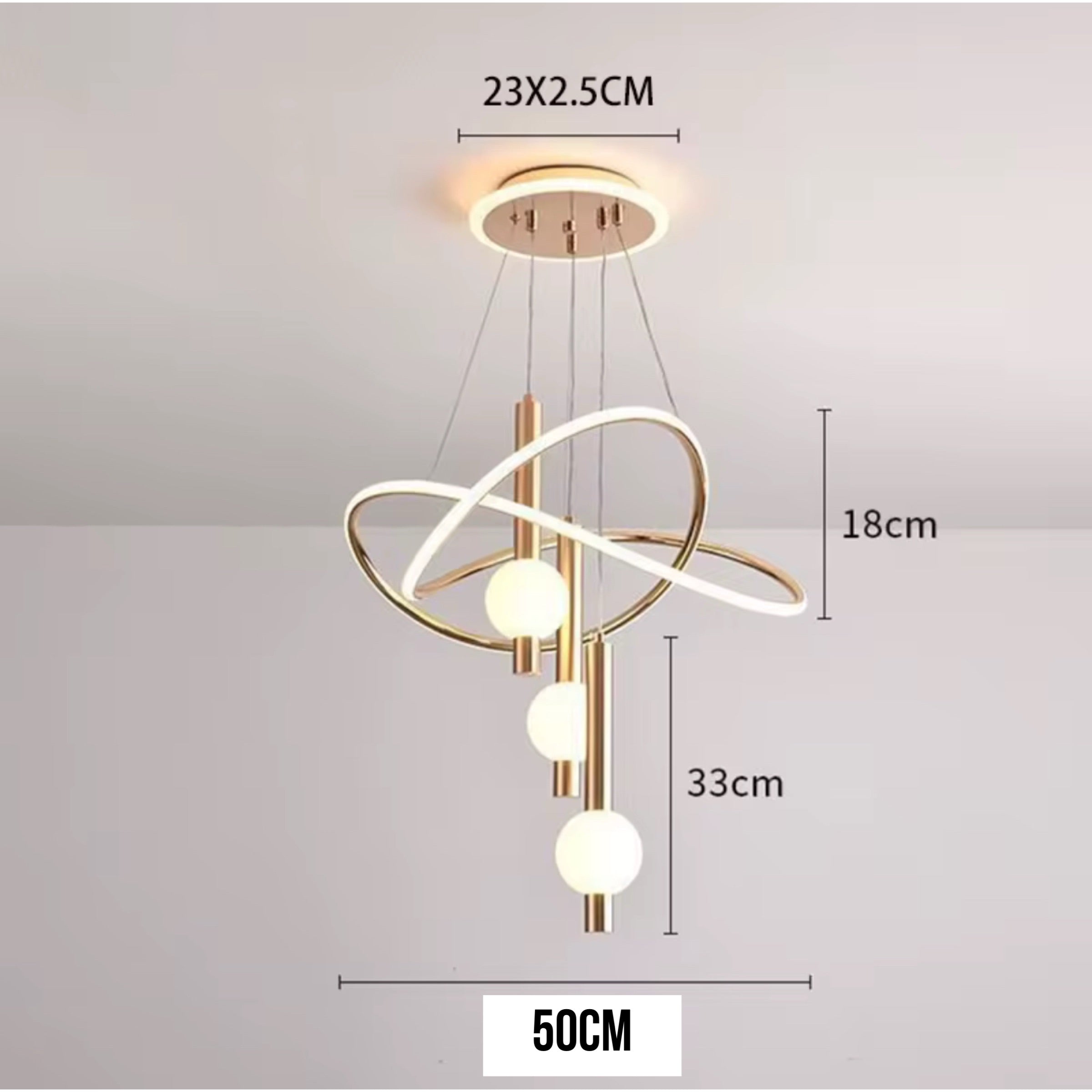 Suspension CARMEL Gold