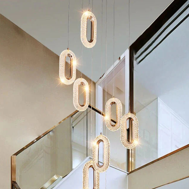 Lustre VIRAL 6 Anneaux