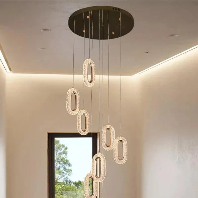 Lustre VIRAL 6 Anneaux