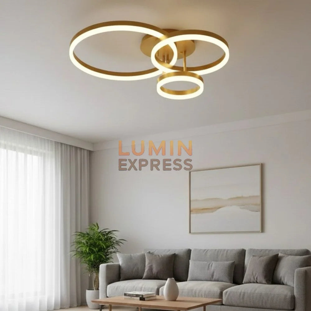 Plafonnier MONOLYTH Gold