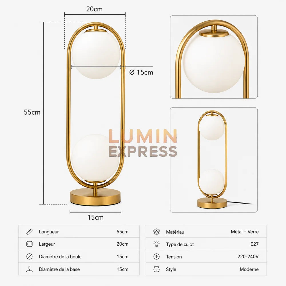 Lampe de table SCOTT