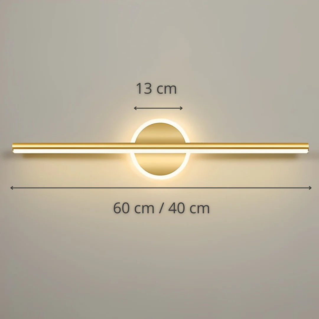 Applique murale HELIX Gold
