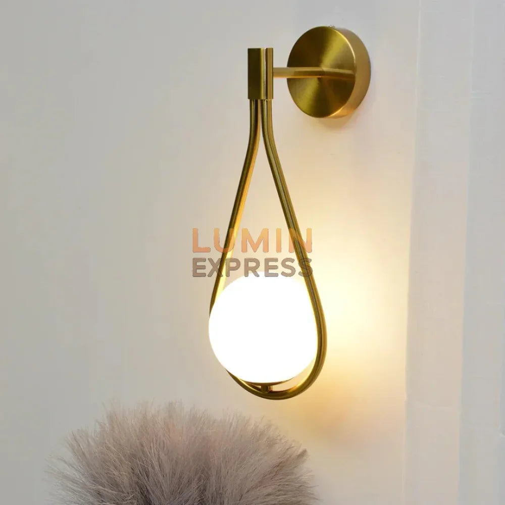 Applique murale PLATA Gold