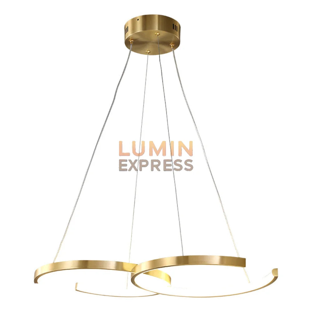 Installation plafond suspension Fiora Gold – Luminaire Maroc Luminexpress