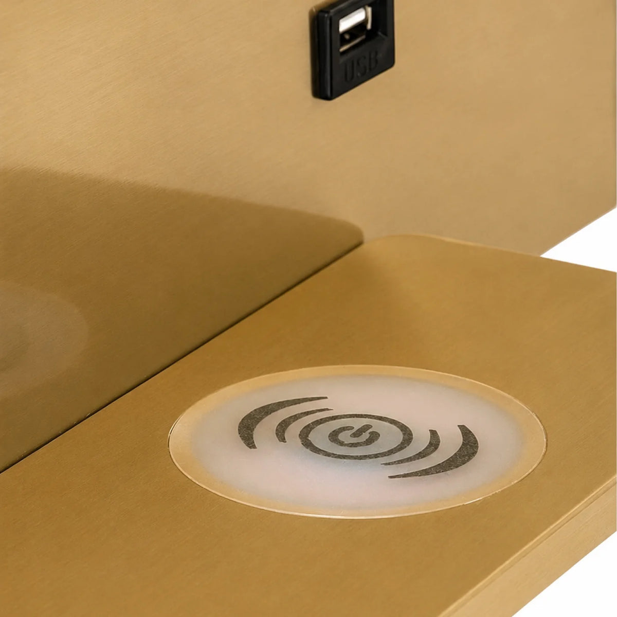 Applique murale Liseuse Wireless Gold