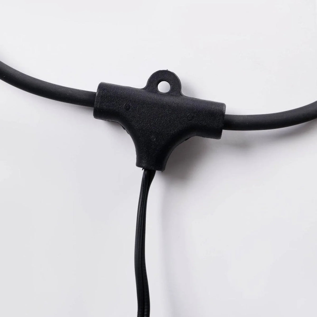 Guirlande Guinguette Extérieure Étanche IP65 10M avec 15 Douilles E27 Noires