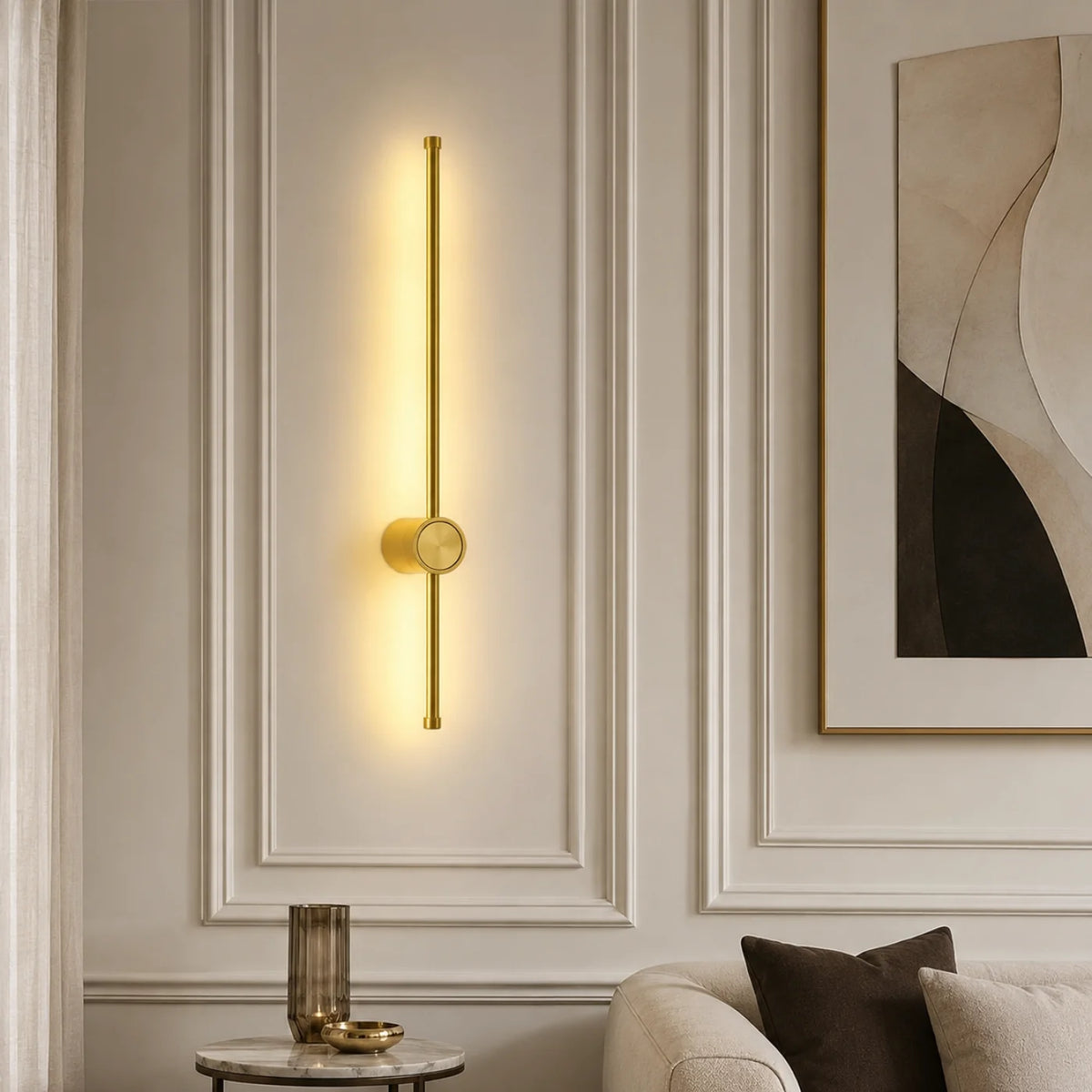 Applique murale VERTIGO Gold 60 cm