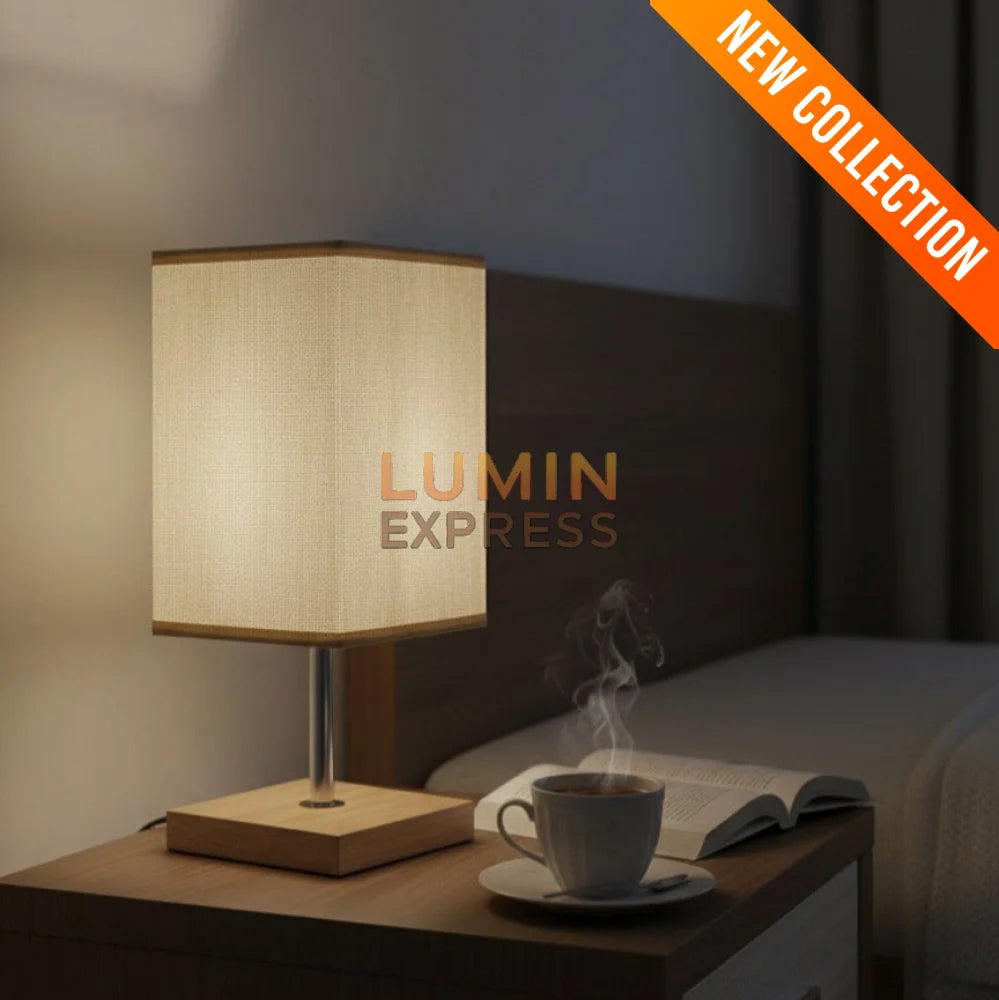 Lampe chevet Amberly pour chambre à coucher