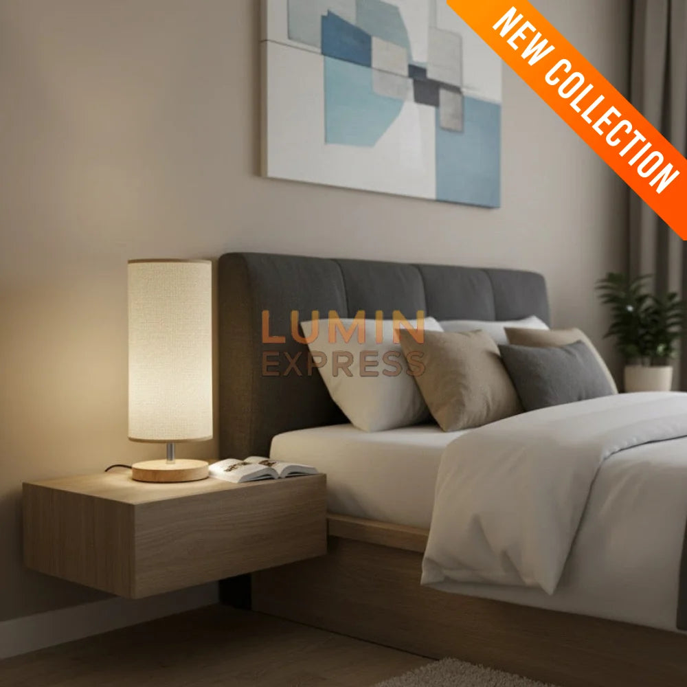 Lampe de chevet Amberly M2 – luminaire décoratif pour chambre à coucher