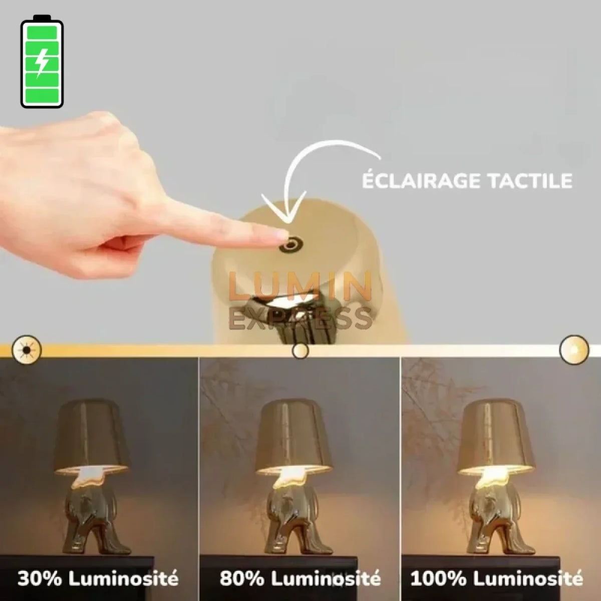 Lampe de table TEDDY Gold