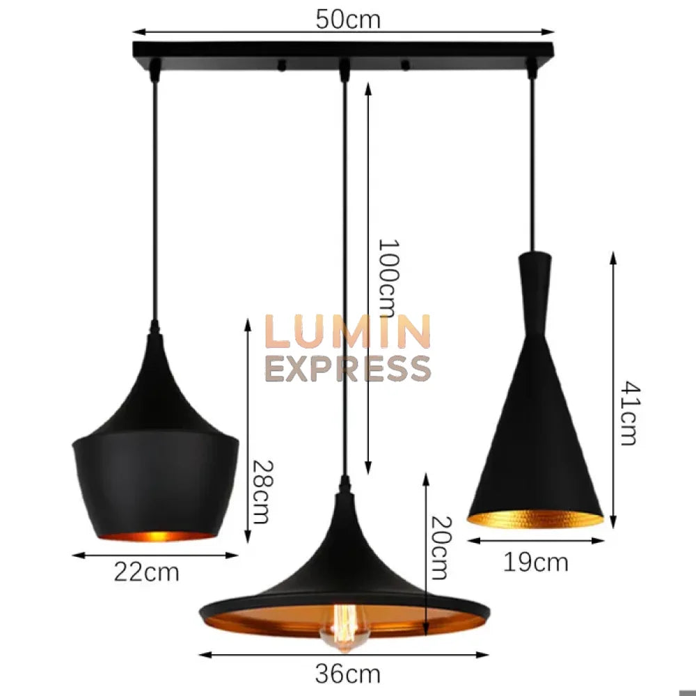 Suspension DULCE Black M2
